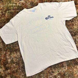 Men's Cream Corona Beach Tee
